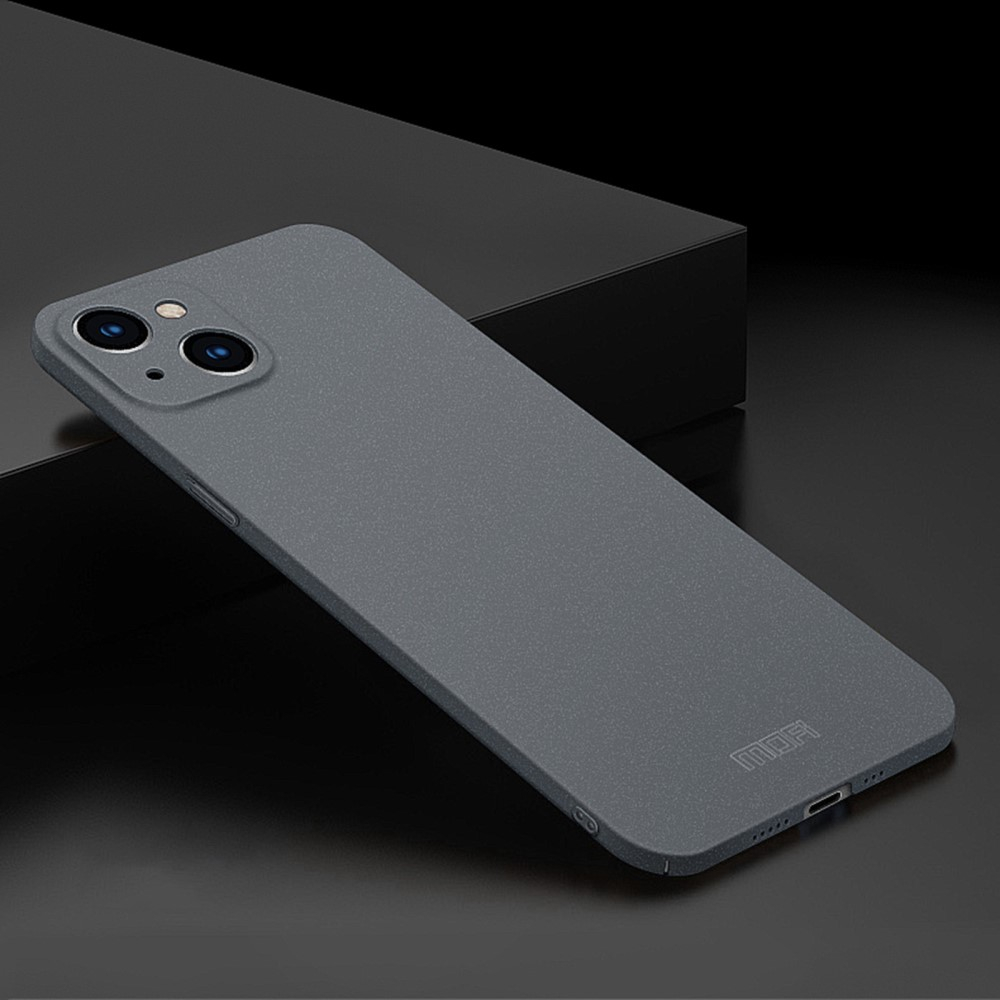 iPhone 13 Hülle Hardcase Super Slim - Grau (Matt)
