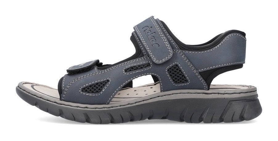 Rieker Sandale  , Sommerschuh, Klettschuh, Outdoorsandale, in Trekking-Optik