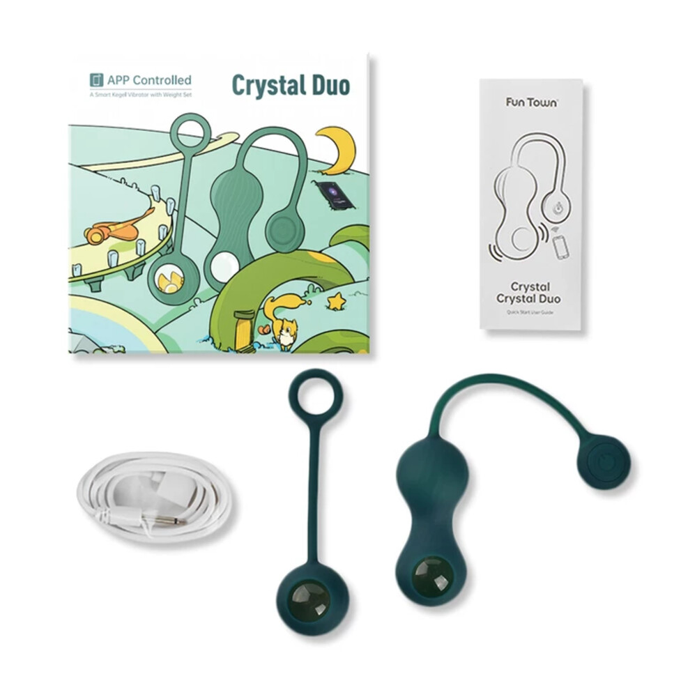 Magic Motion Crystal Duo Bekkenbodem Trainingsset App Bedienbare