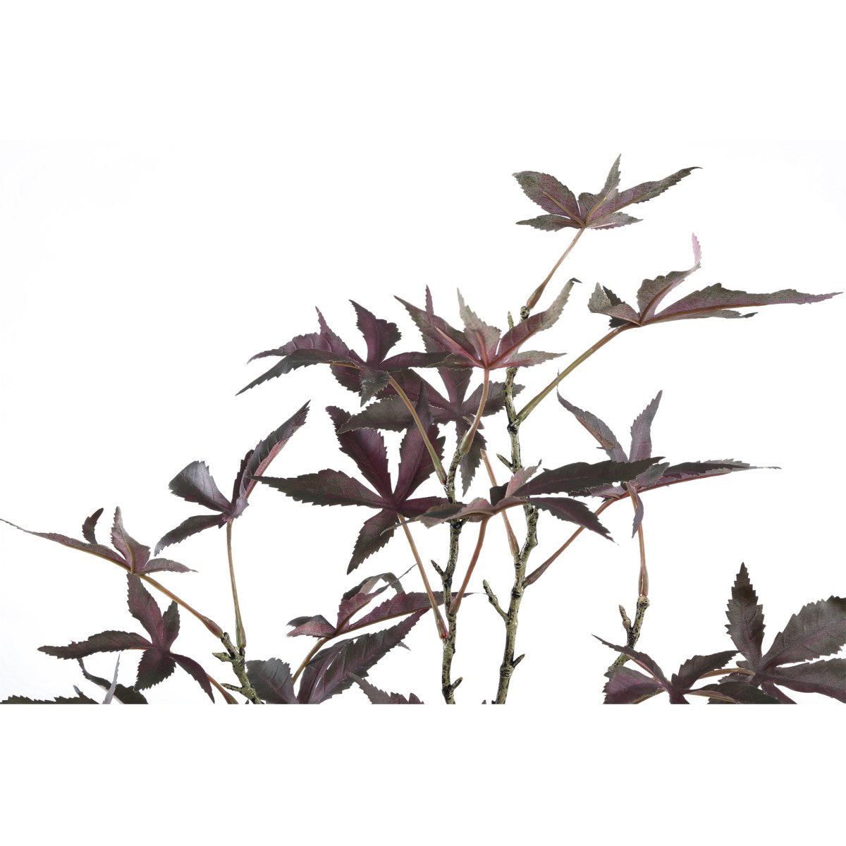 Ptmd branche artificielles esdoorn - 61x44x110 cm - plastique - marron