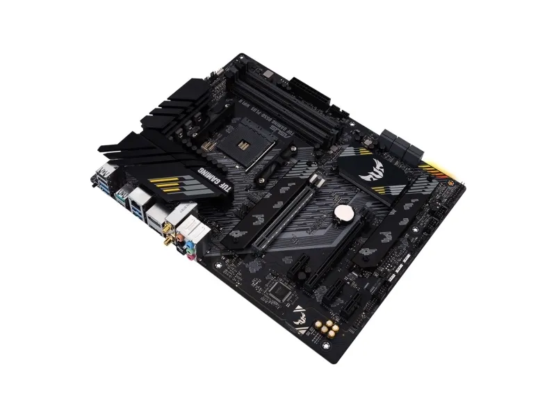 ASUS TUF GAMING B550-PLUS WIFI II - Bundkort - ATX - Socket AM4 - AMD B550 Chipset - USB-C Gen2, USB 3.2 Gen 1, USB 3.2 Gen 2 - 2.5 Gigabit LAN, Wi-Fi 6, Bluetooth - onboard grafik (CPU påkrævet) - HD Audio (8-kanaler)