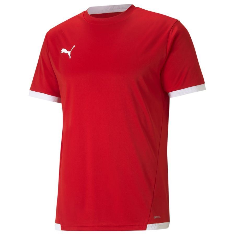 PUMA T-shirt d'Entraînement teamLIGA - Rouge/Blanc