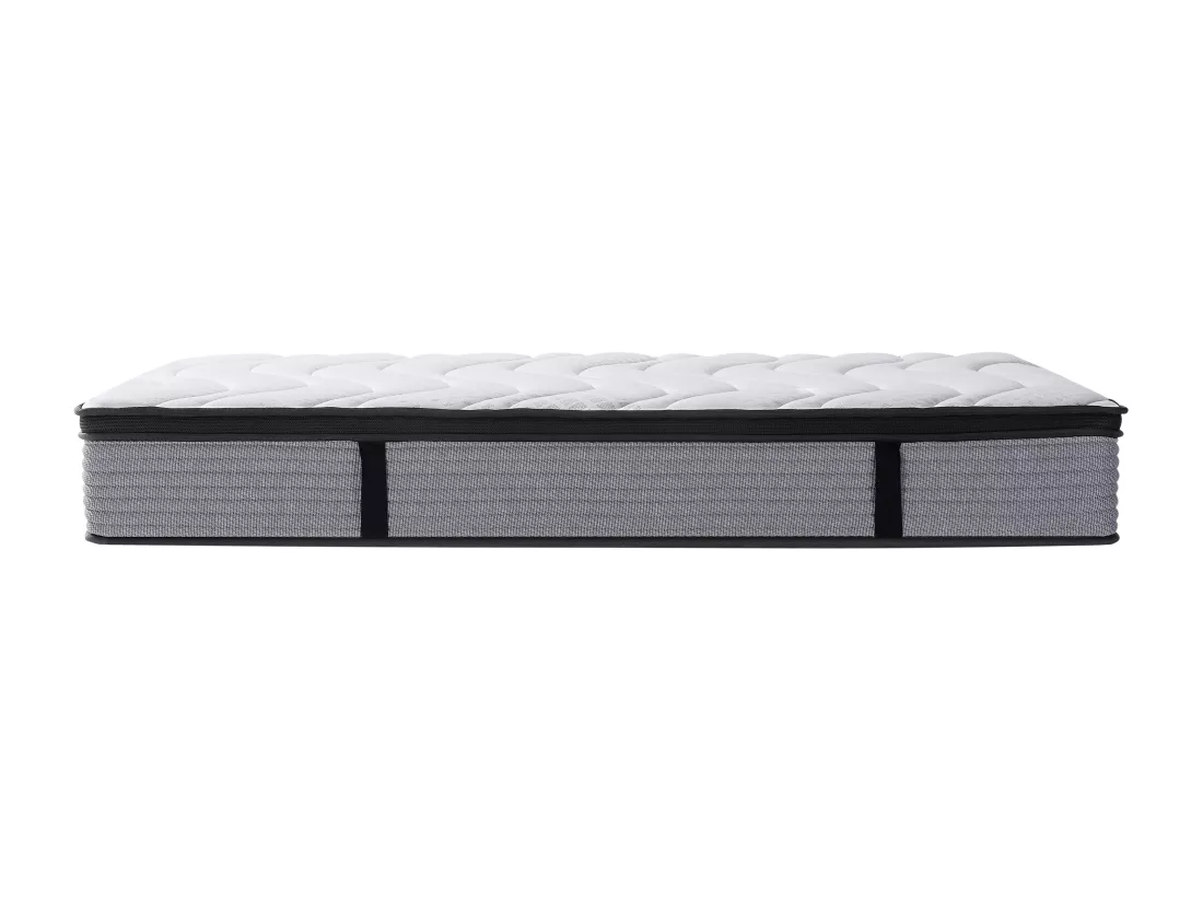 Matelas 160 x 200 cm ressorts ensachés et surmatelas intégré ép.25cm - ANYLA de YSMÉE