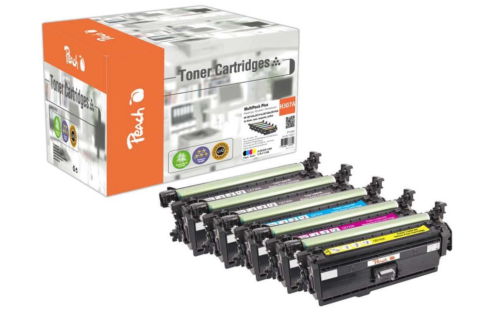 Tonerset HP No. 307A XL 2x Black, 1x Cyan, Magenta, Yellow<br>Tonerset: Schwarz, Cyan, Magenta und Gelb