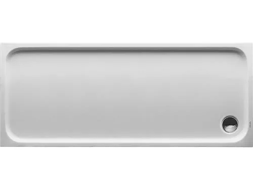 Brusekar D-Code 1700x700mm hvid akryl