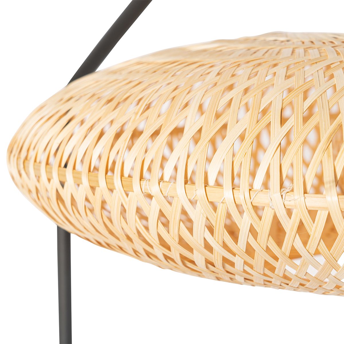 Oosterse vloerlamp bamboe - Ostrava