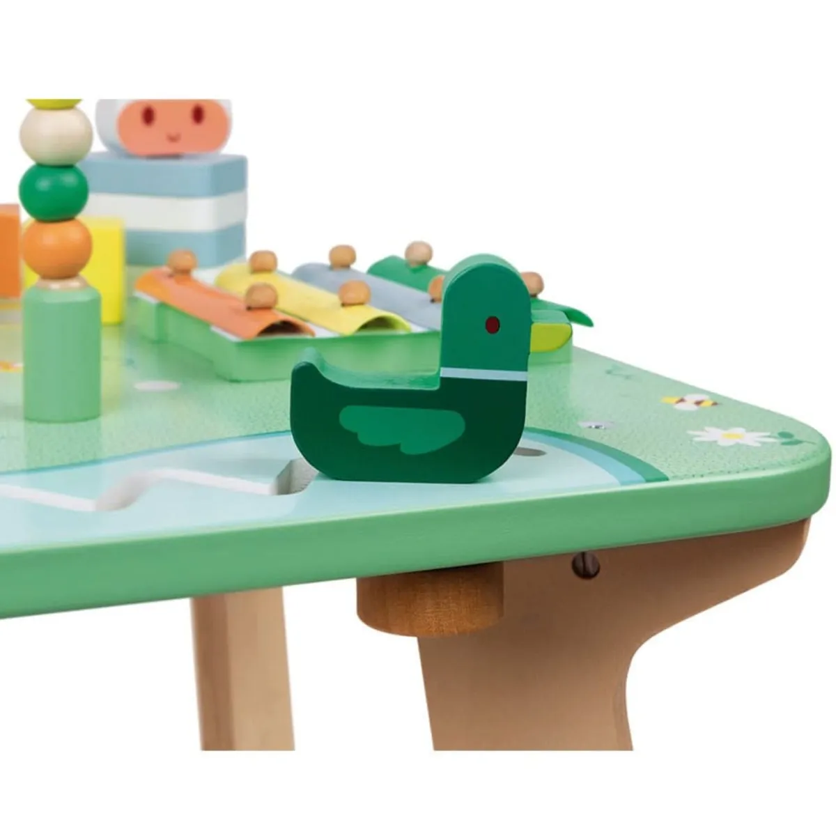 Janod Table d'Activités en Bois -  Jolie Prairie