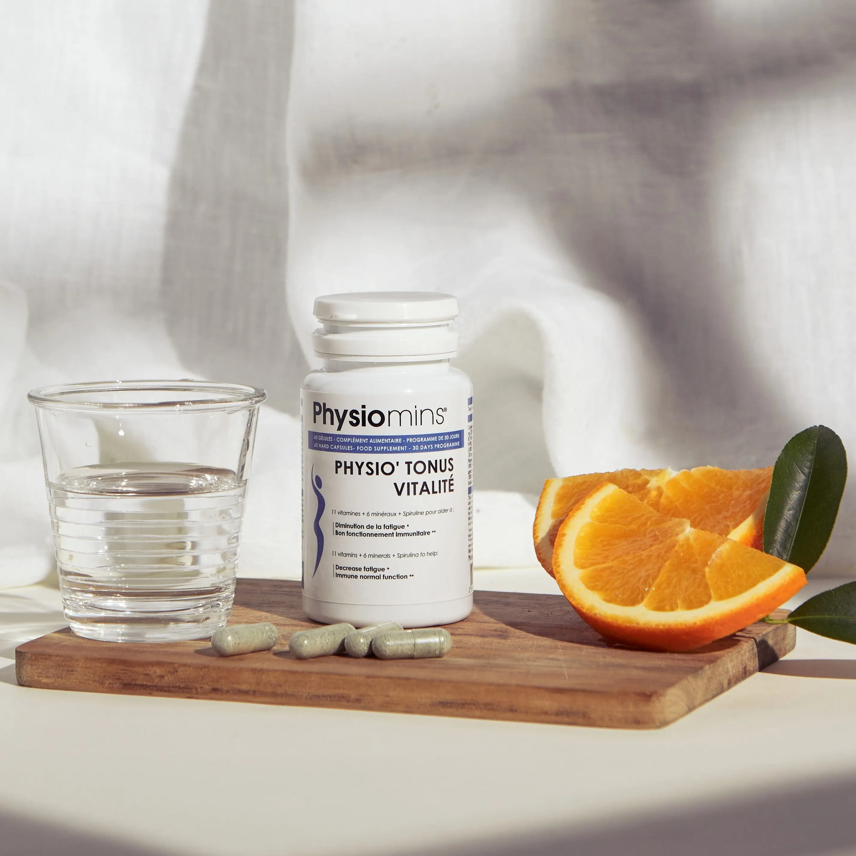 Physiomins - Tonus vitalité Favorise le rééquilibrage alimentaire- Complément alimentaire