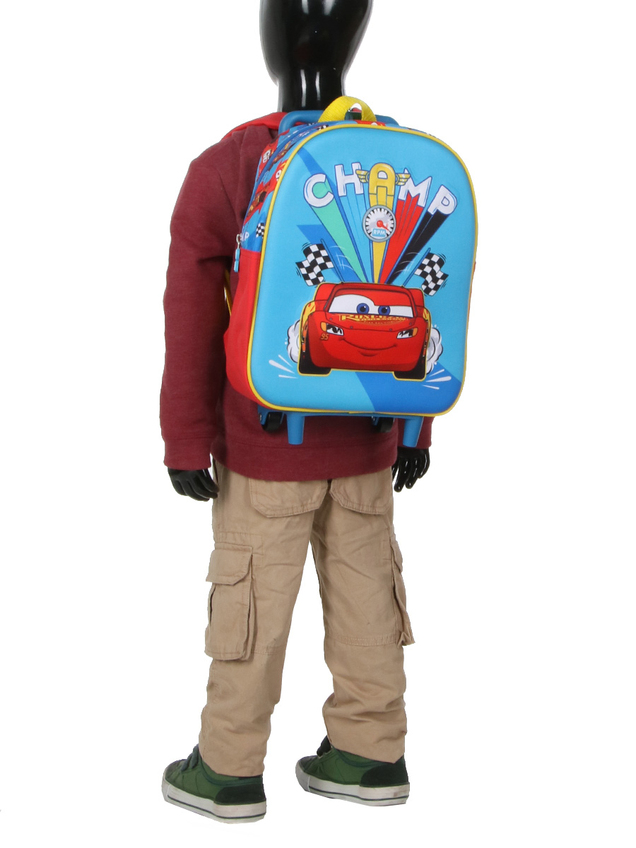 Sac À dos À roulettes Cars Champ'