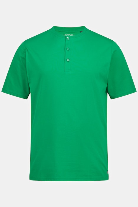 Henley, Basic, Knopfleiste, Halbarm