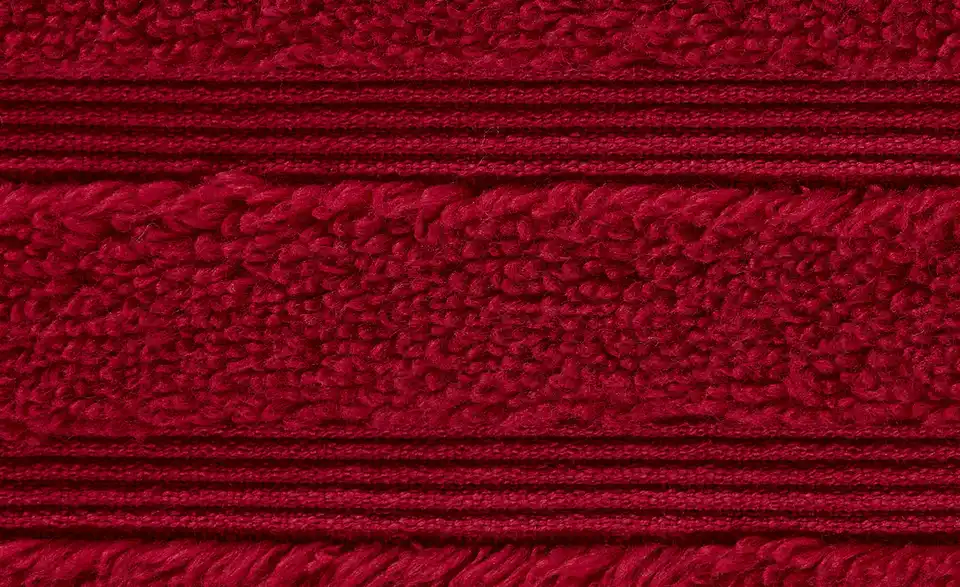como Gästetuch  Rot 30x50 cm