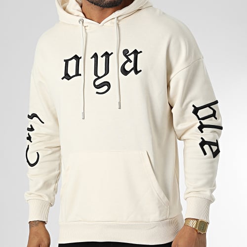 Sweat Capuche LL695 Beige