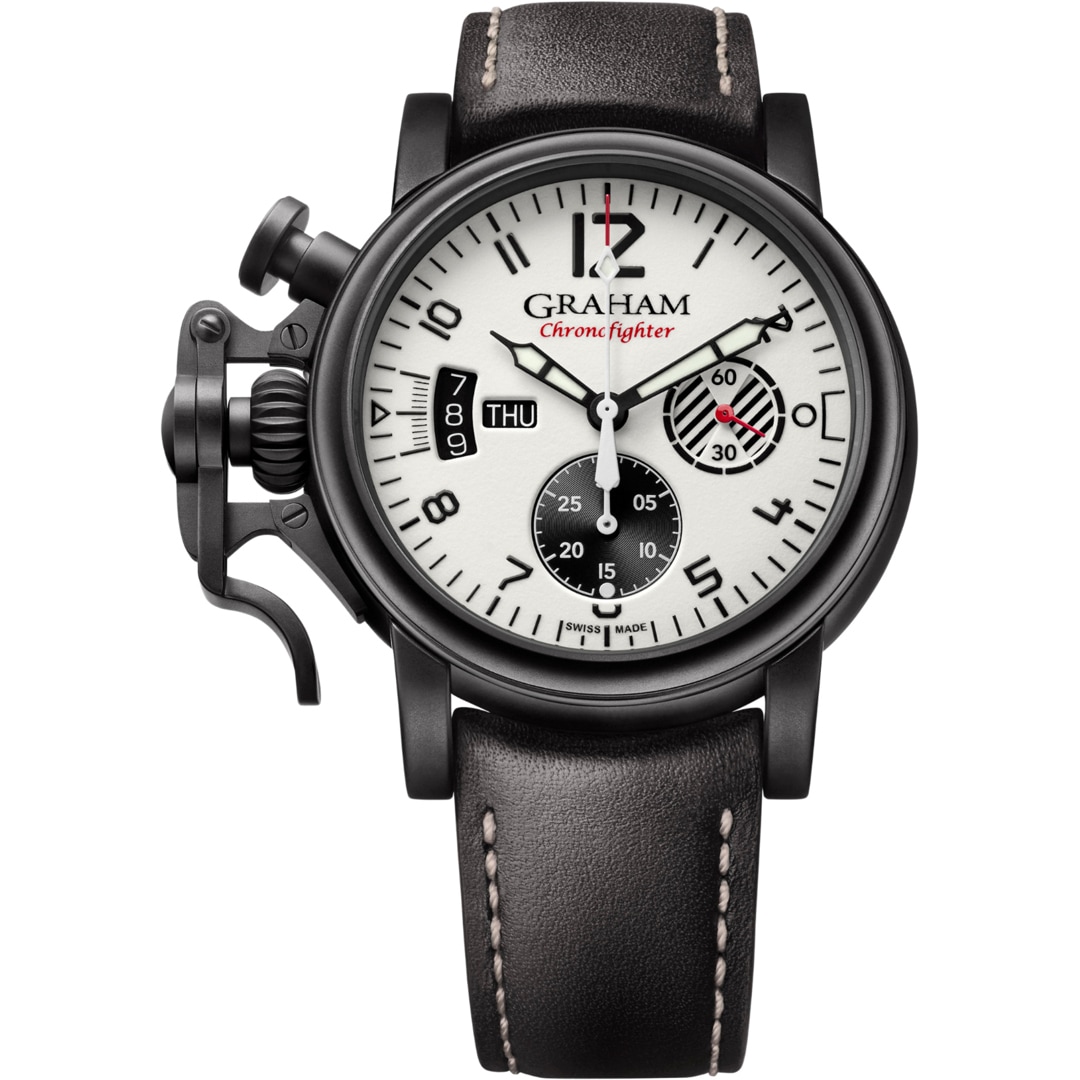Graham Chronofighter Vintage DLC White Limited Edition