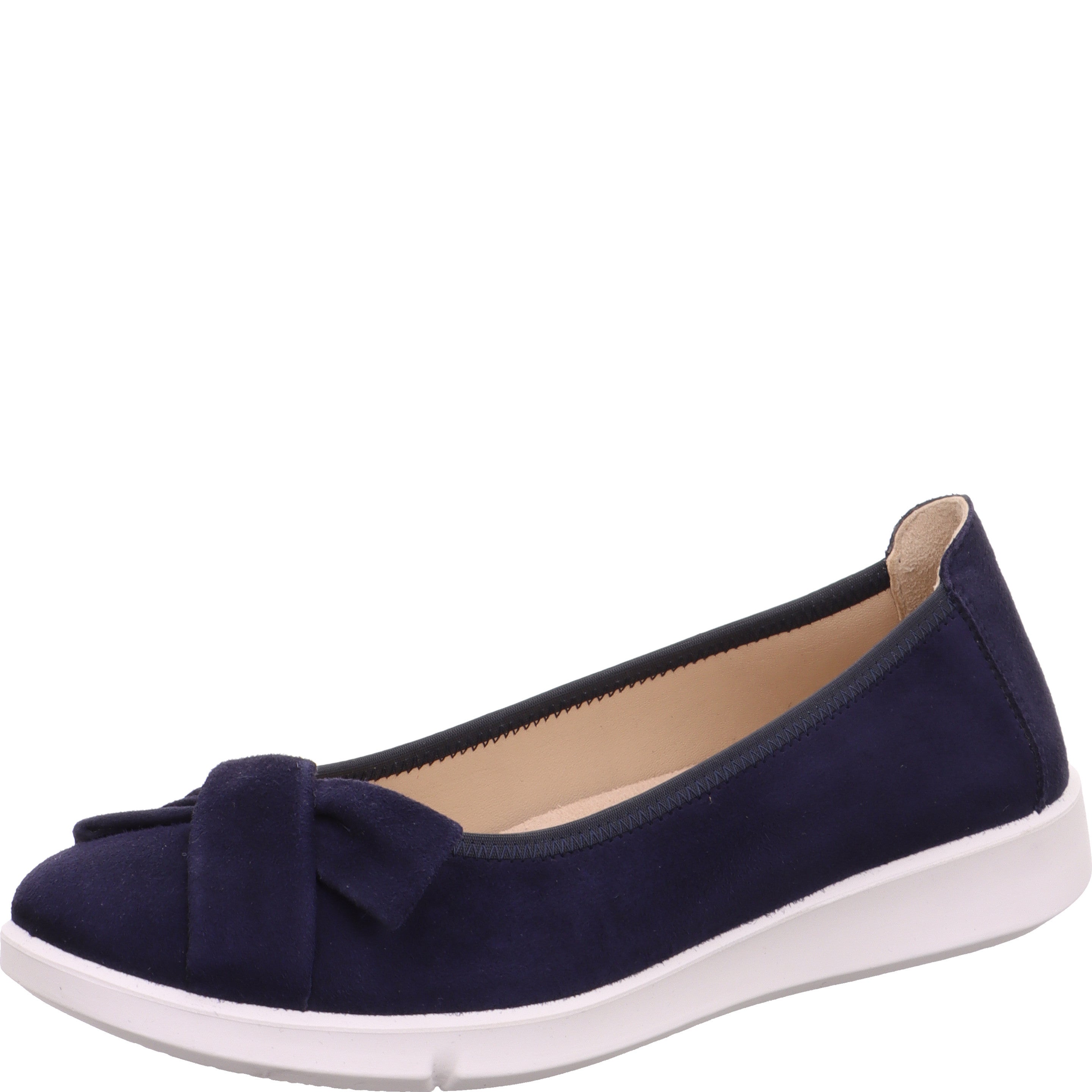 legero LUCCA Damen  Ballerina mit Slip-on - Farbe: Tempesta - Größe: 4.5