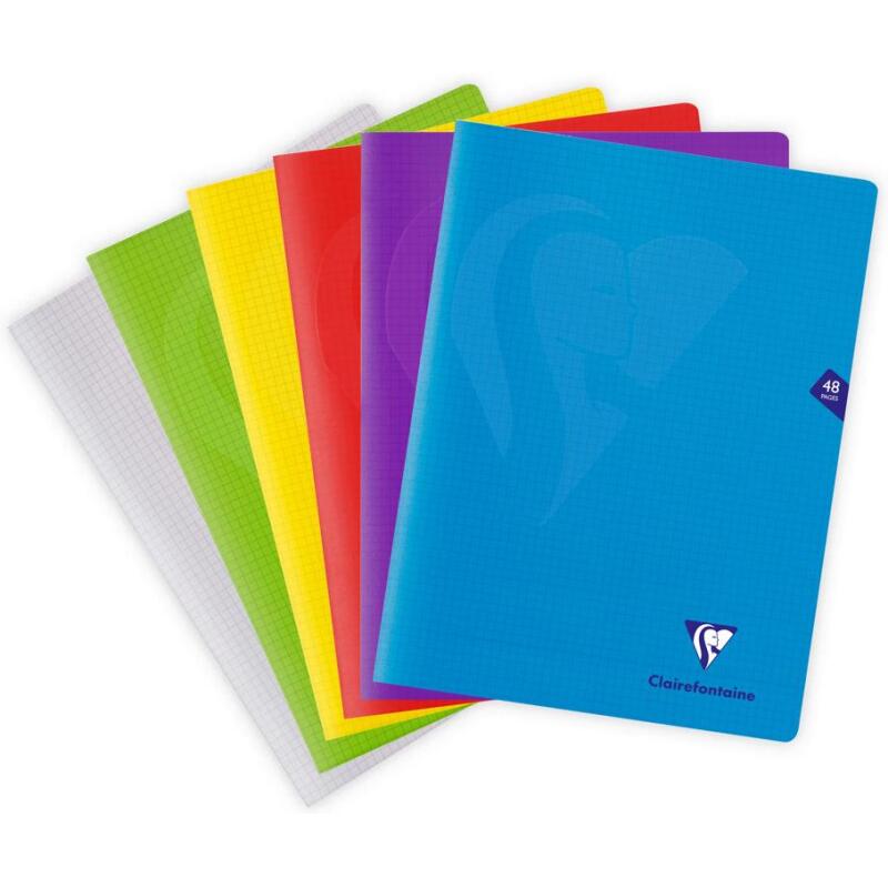 Cahier piqûre Mimesys, 240 x 320 mm,quadrillé