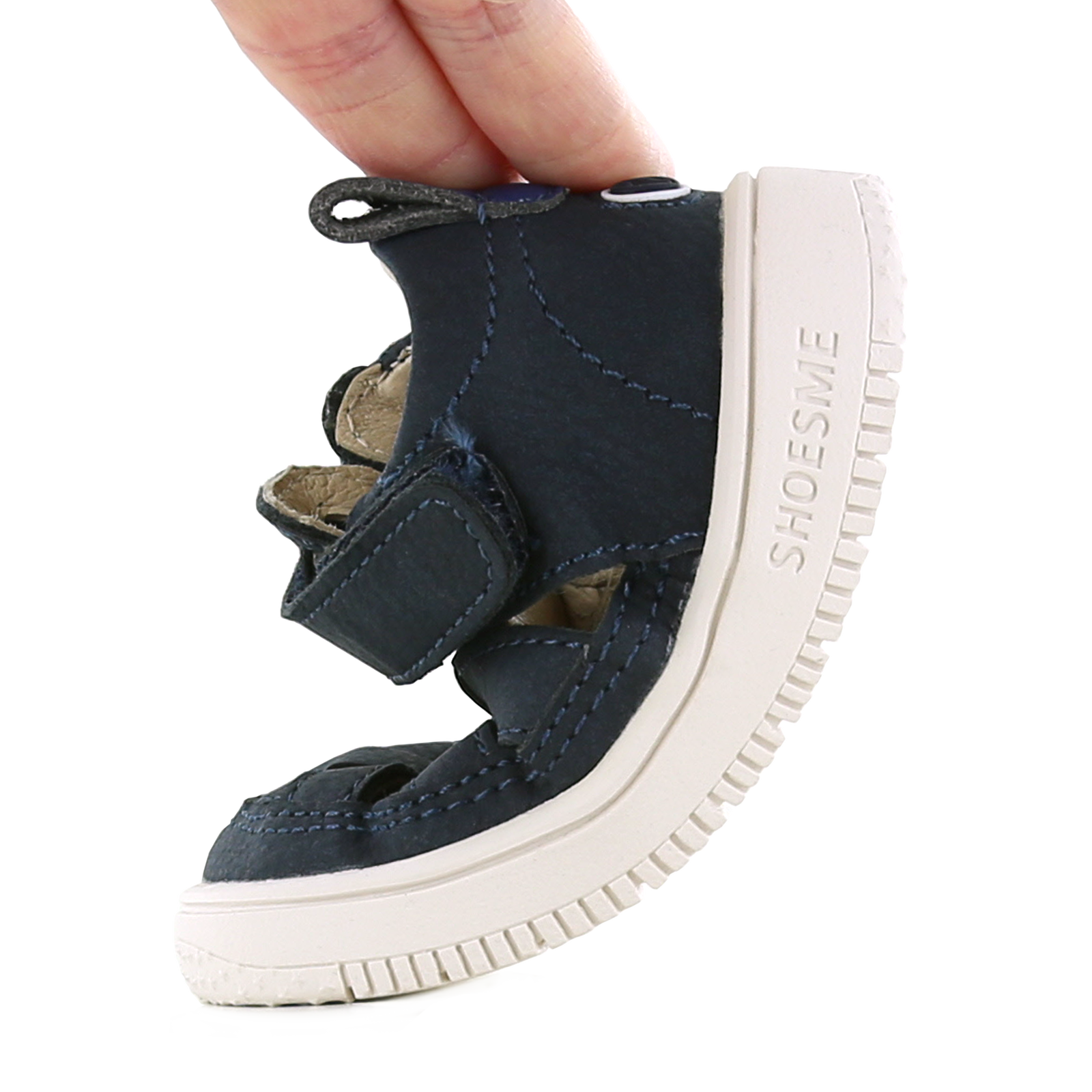 Shoesme donkerblauw sandaaltje Microleer | Jongens schoenen