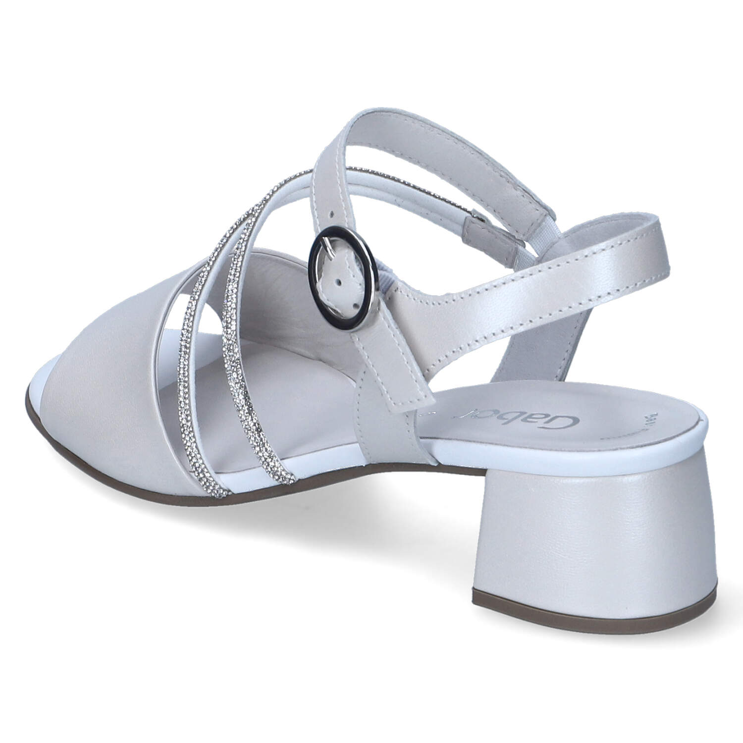 Gabor Riemchensandaletten - offwhite