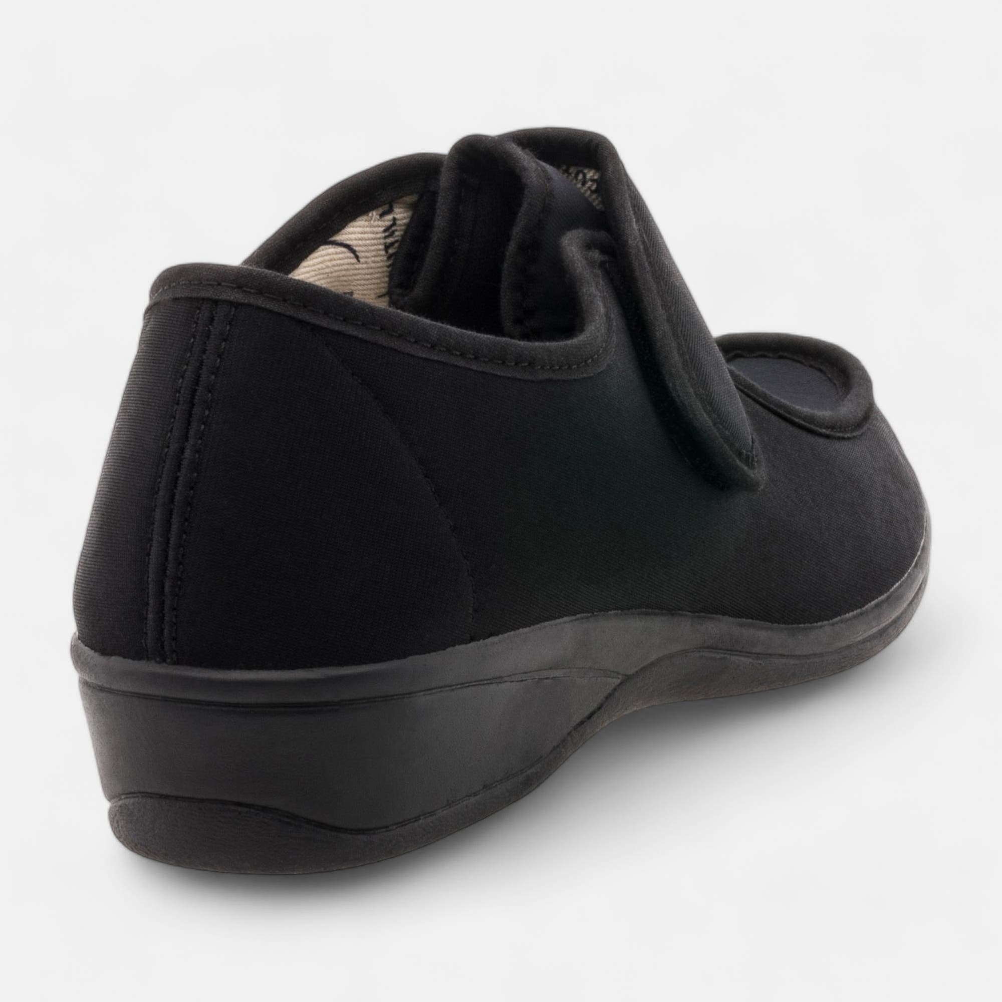 Tennis pieds sensibles Femme noir