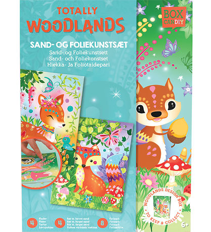 Box Candiy Kreatives Spielset - Sand und Folienkunstset - Totall