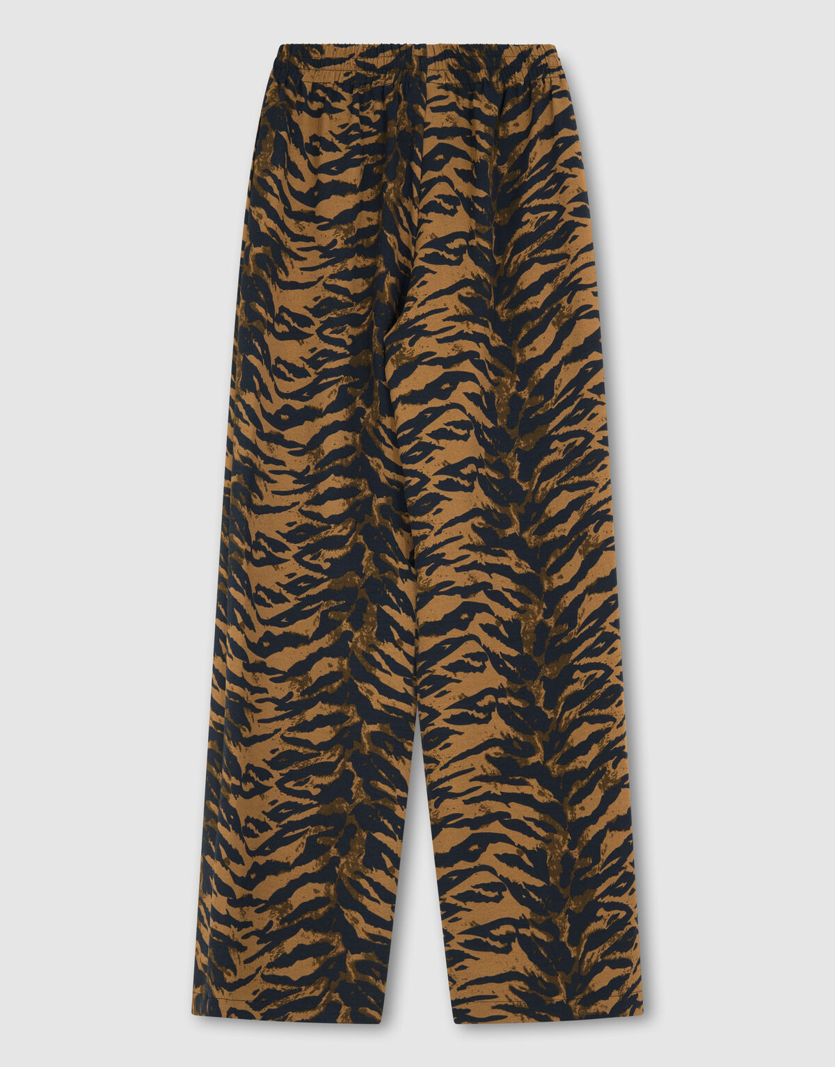 Twist Tiger Wide leg Broek Bruin