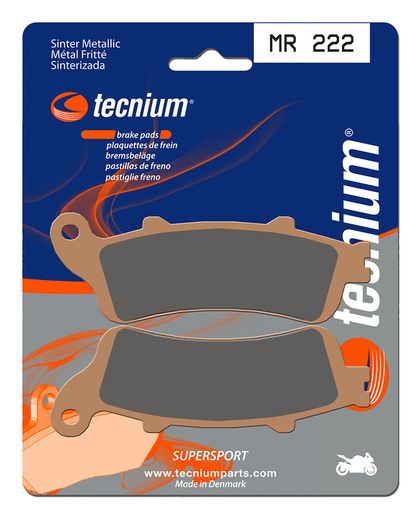 Plaquettes de freins Tecnium Performance métal fritté - MR222