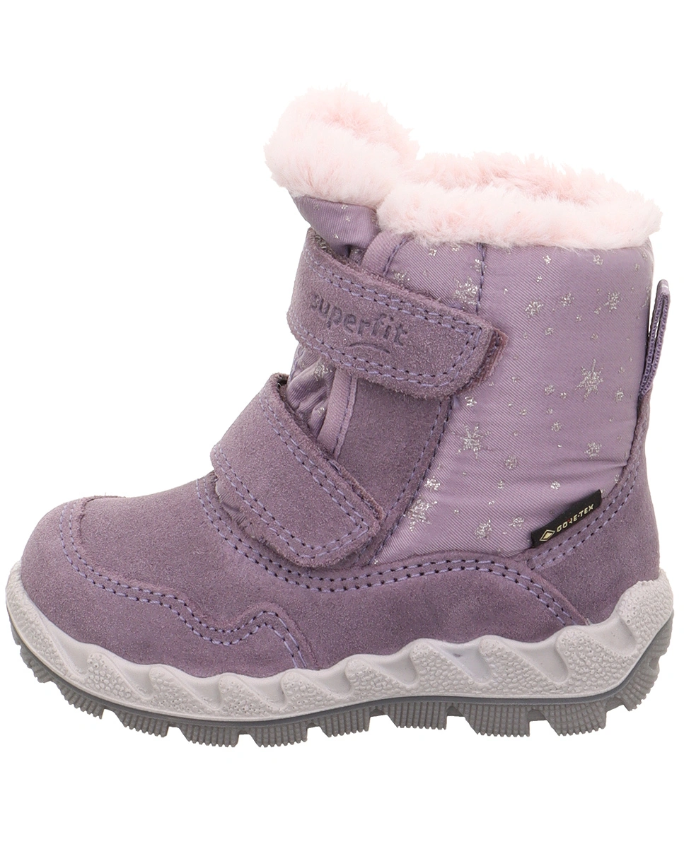 Klett-Boots ICEBIRD - SCHNEEFLOCKE gefüttert in lila/rosa