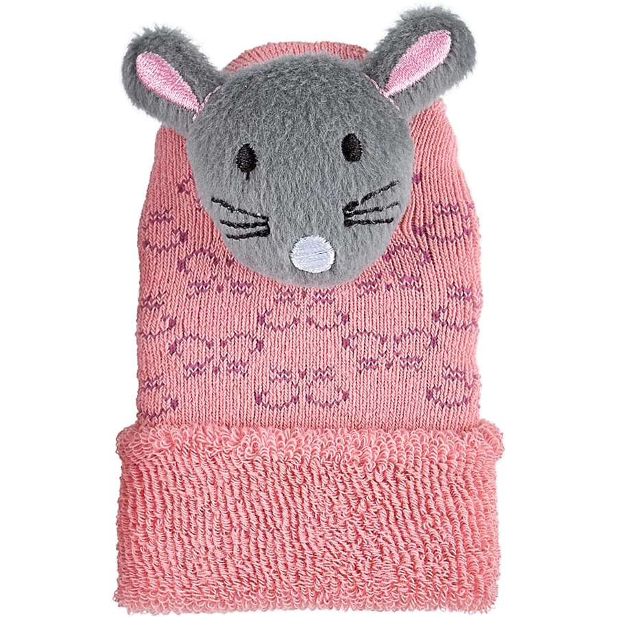 Sterntaler Baby-Rasselsöckchen Maus rosa