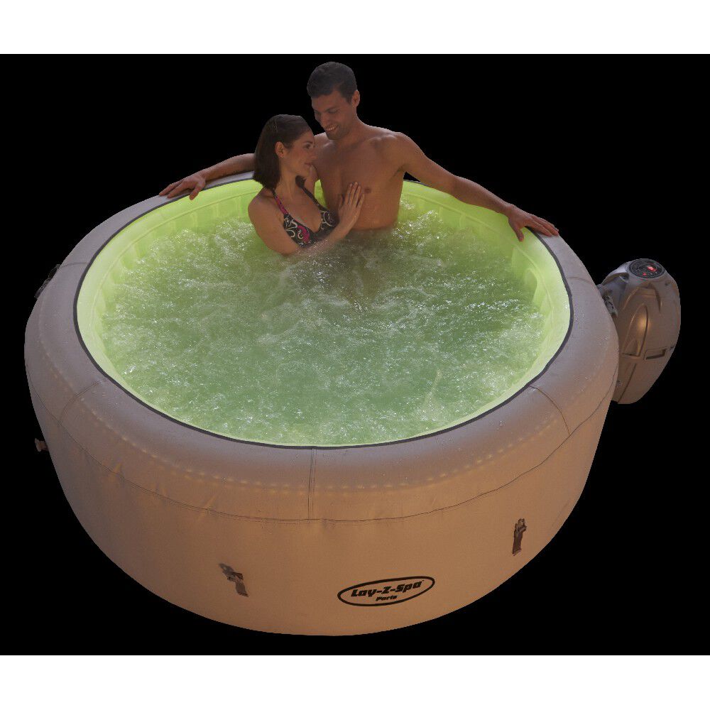 Spa rond Lay-Z-Spa® Paris Bestway 4 à 6 places Ø196 x H66 cm