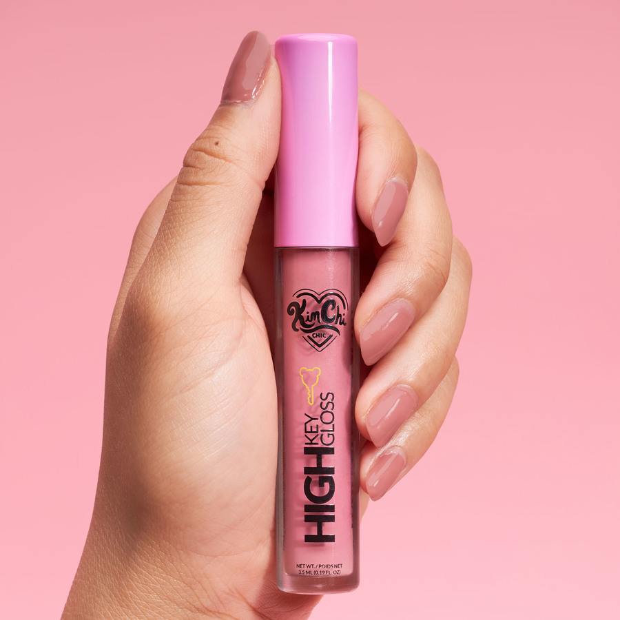KimChi Chic High Key Gloss Full Coverage Lipgloss Natural Pink 3,5ml