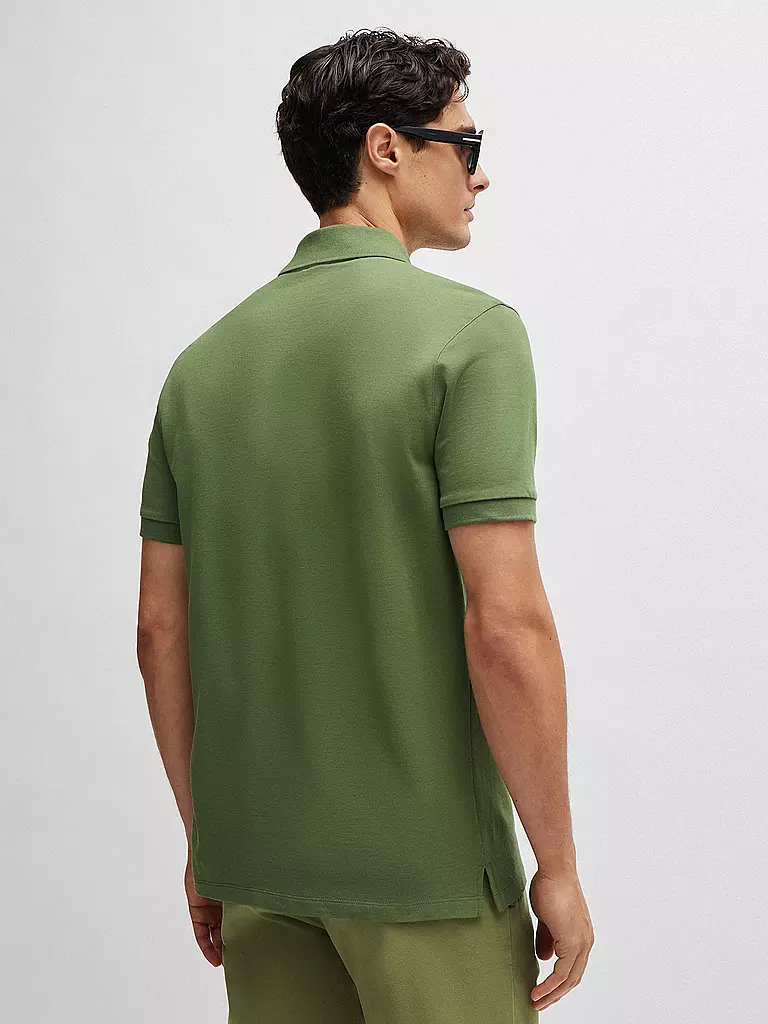 BOSS Poloshirt Regular Fit PALLAS grün
