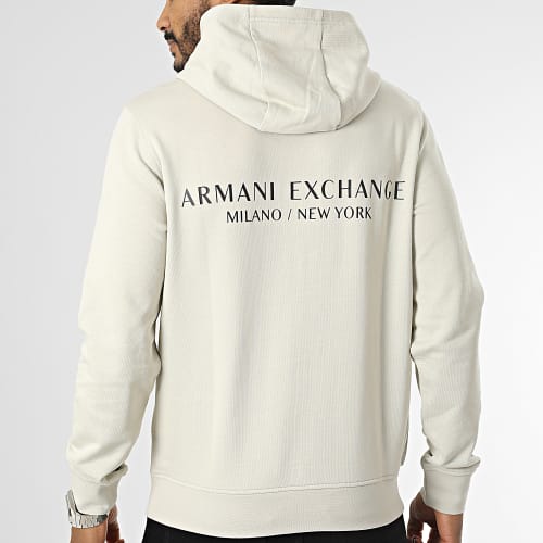 Sweat Capuche 8NZM94-ZJKRZ Beige