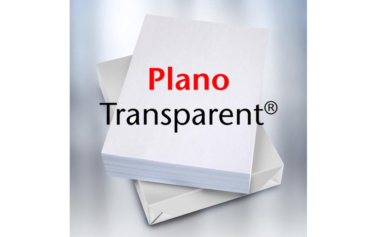 Transparentpapier Plano A4, 80 g/m², 250 Stück, TransparentTransparentbogen