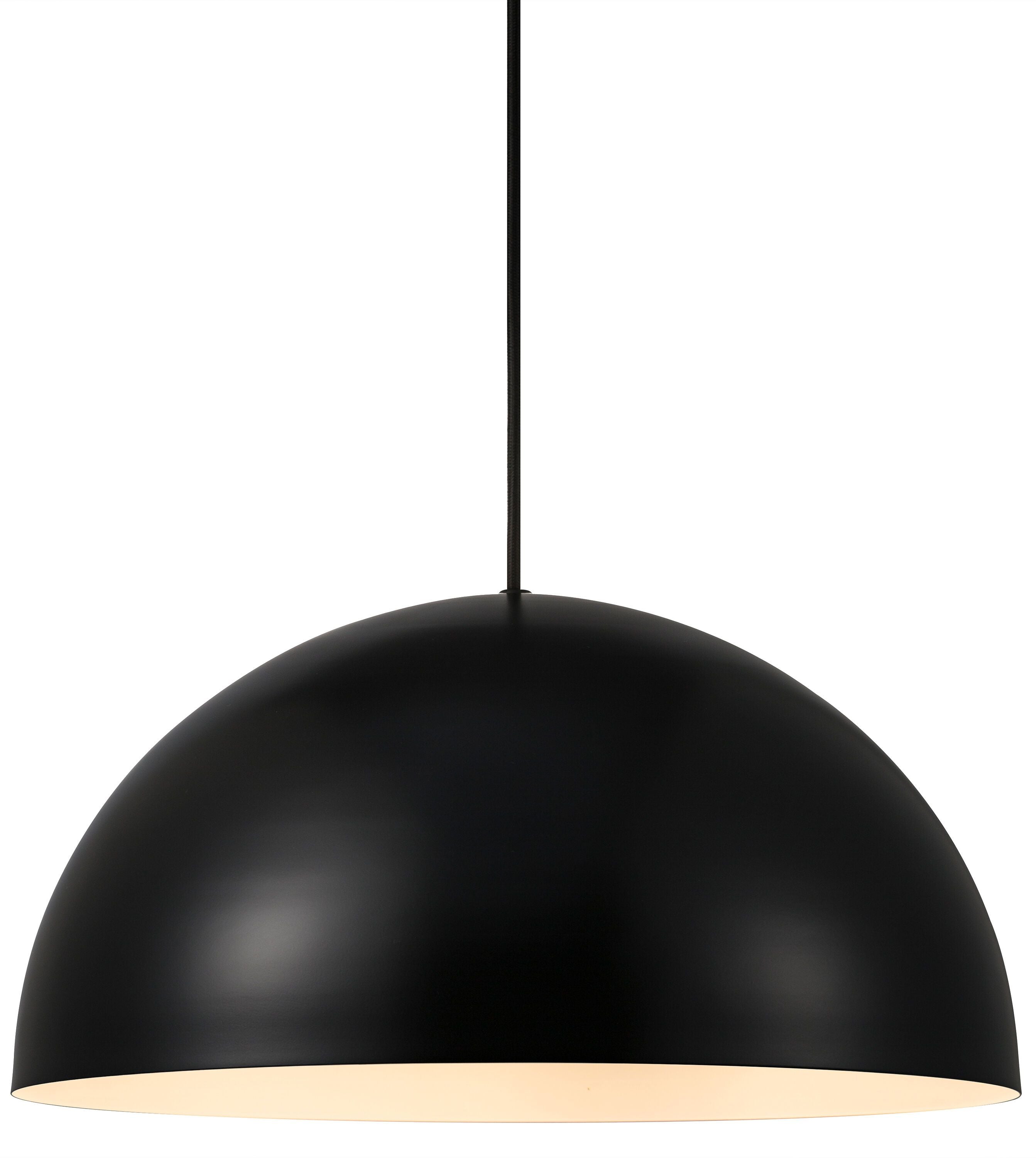Nordlux ELLEN Hängeleuchte - Schwarz / H: 15.0 cm x D: 30.0 cm