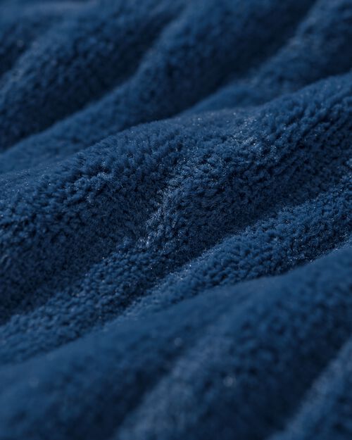 sweat à capuche snugglecôtelé bleu