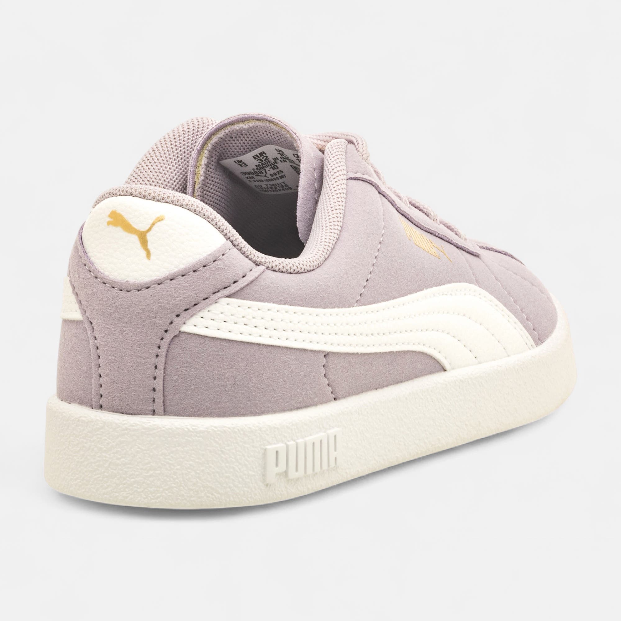 Sneakers Fille en cuir violet