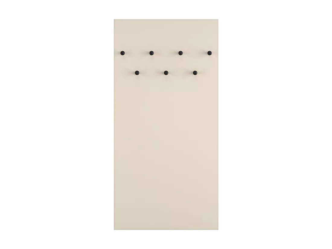 Porte-manteau mural - 68 cm - beige - CALETTO