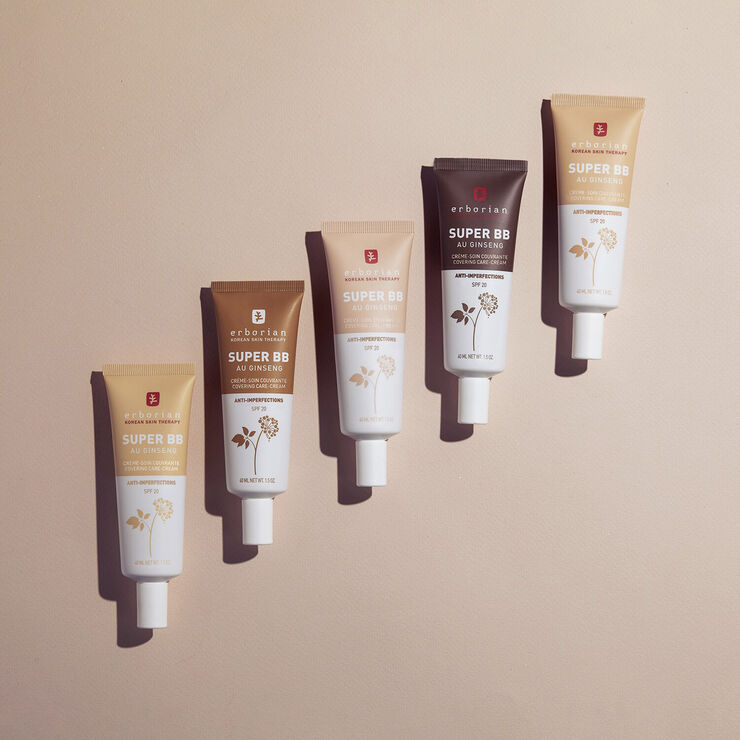 Erborian Super BB Au Ginseng - High coverage Anti-imperfections care