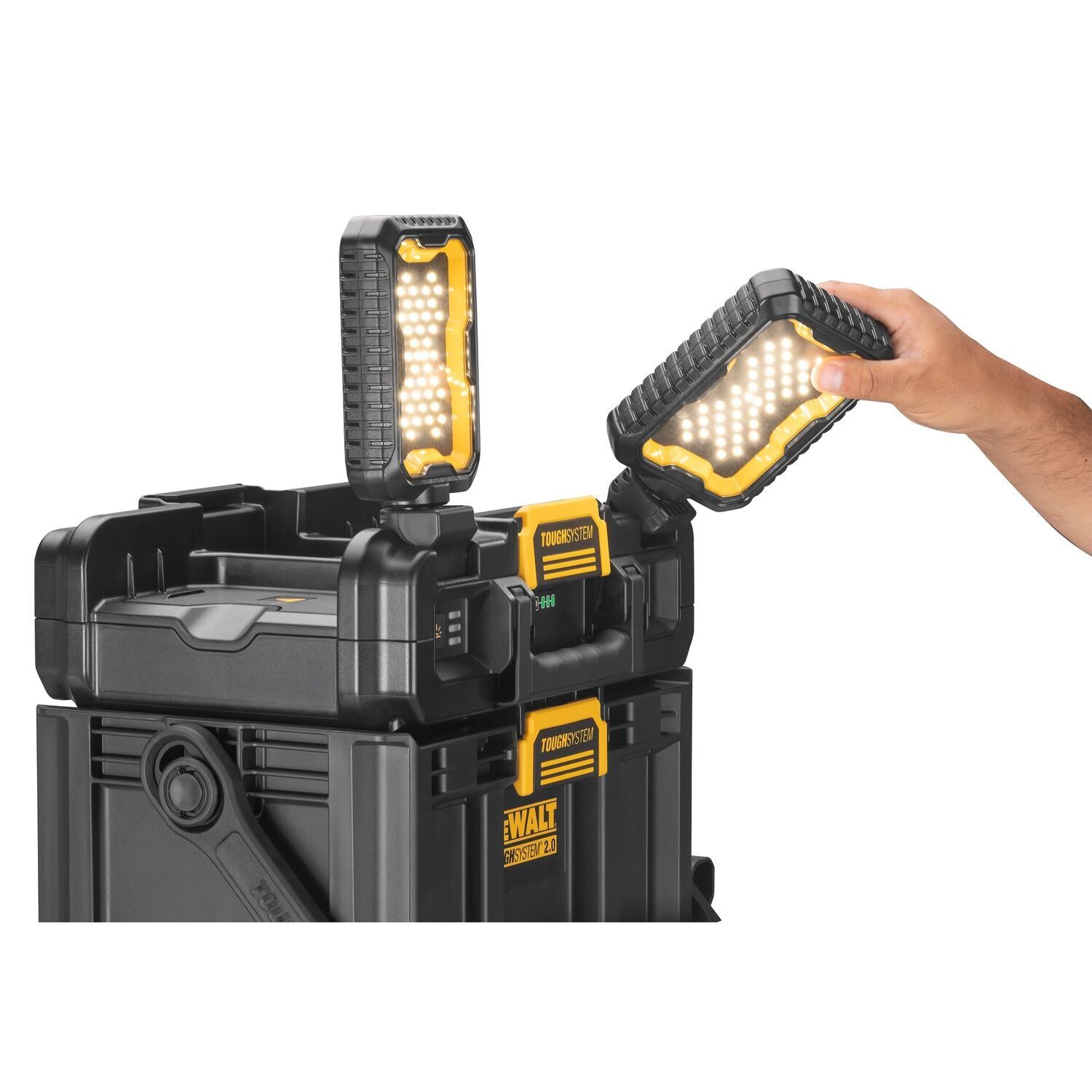 DeWALT DWST08061-1 ToughSystem 2.0 Gereedschapskoffer en lamp 18V XR