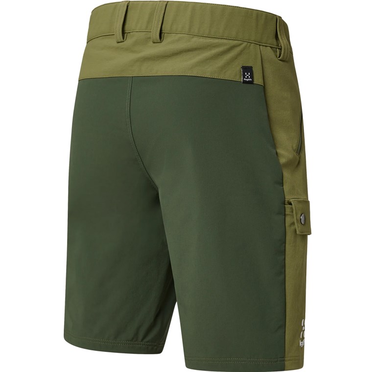 Haglöfs Mid Standard Shorts Men Olive Green/Seaweed Green