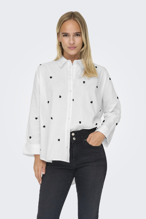 Only witte dames blouse