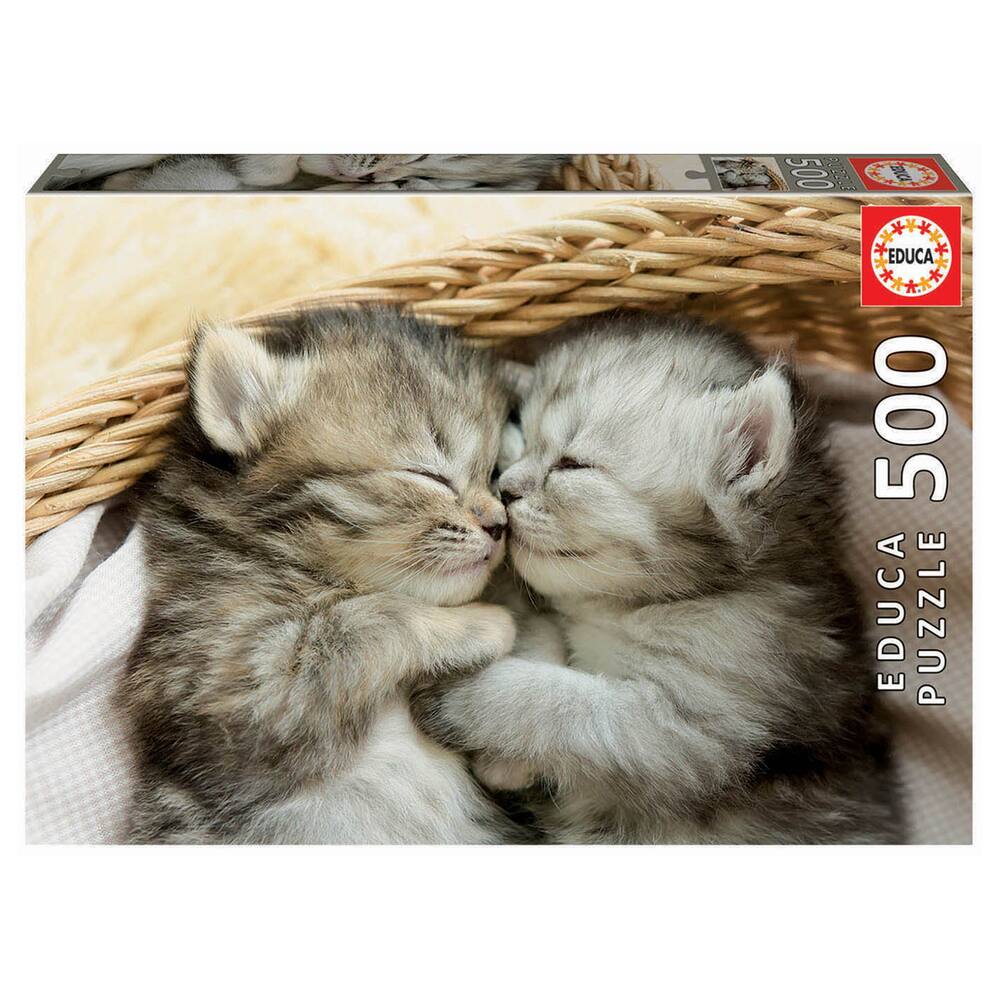 PUZZLE 500 PIECES DOUX CHATONS