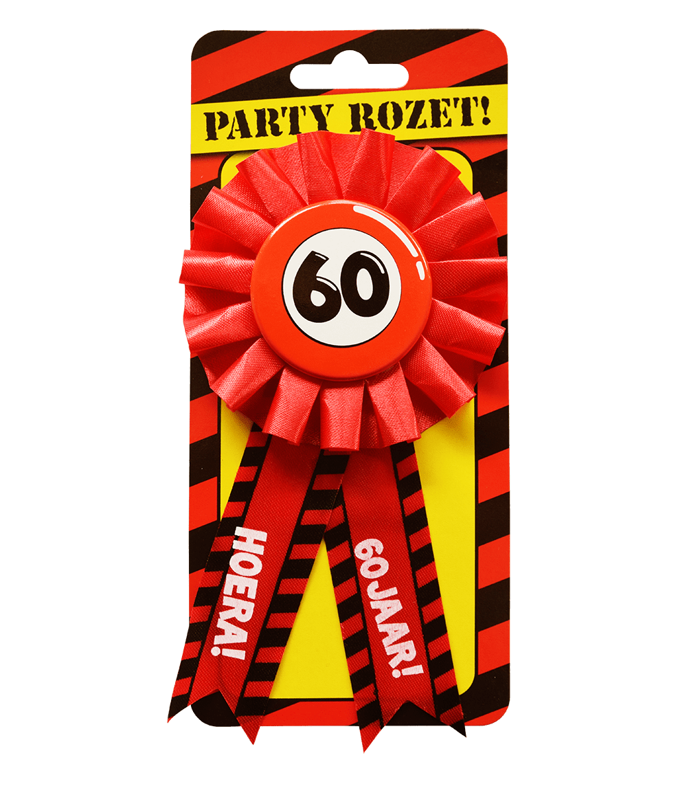 Rozet Hoera 60 Jaar Hoera