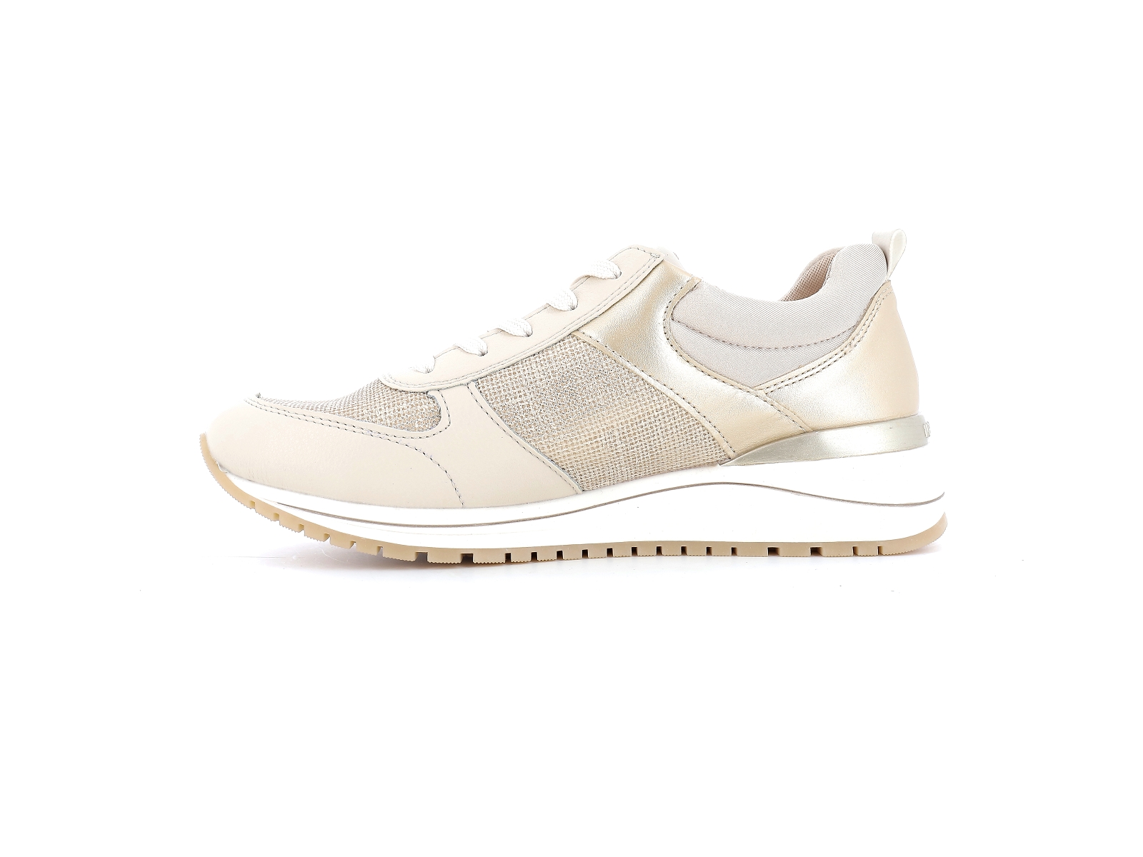 Remonte-R3702 Matières combinées Beige Or