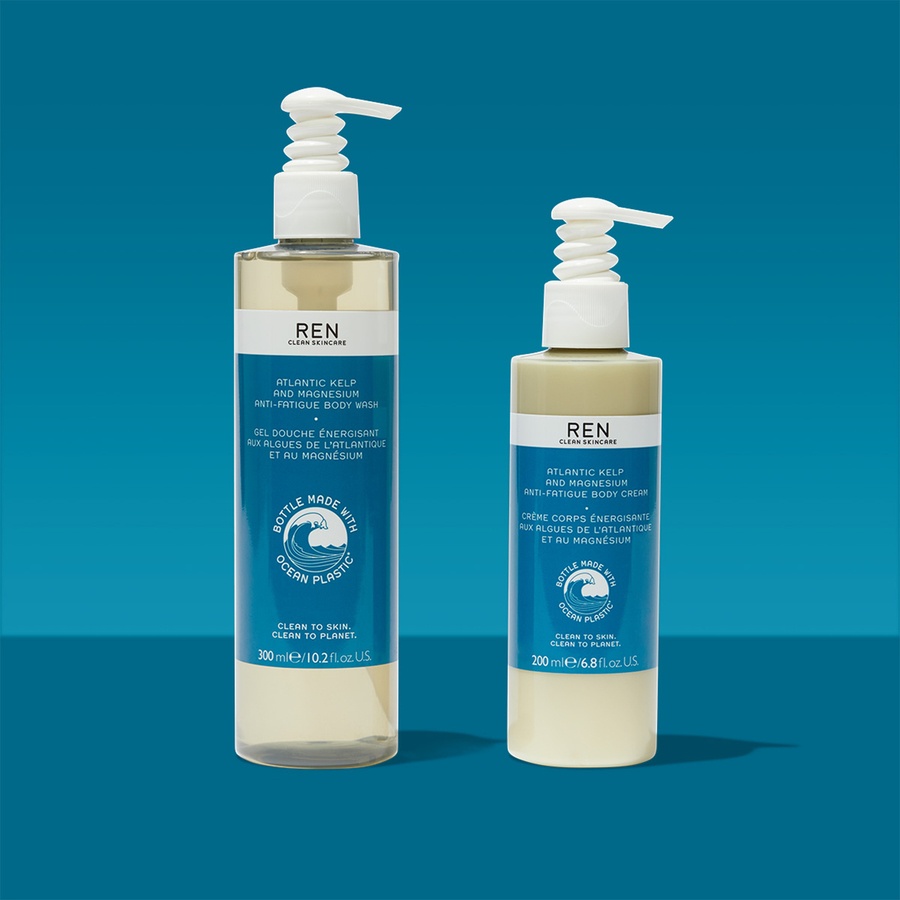 REN Skincare Atlantic Kelp And Magnesium Anti-Fatigue Body Cream 200ml