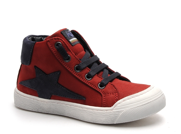 Freesby boots bottine enfant 439 rouge
