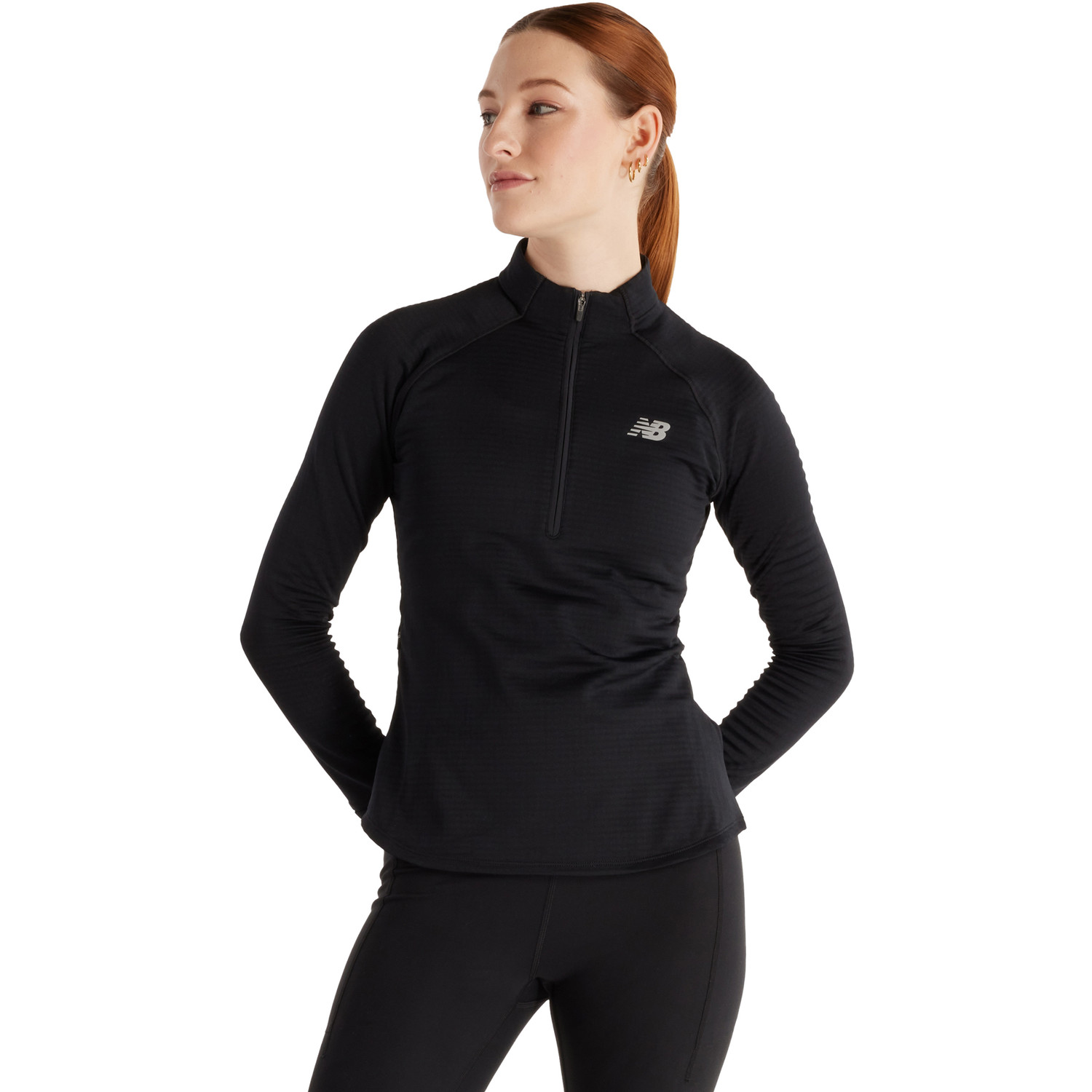 New Balance Athletics Heat Grid 1/2 Zip Dames