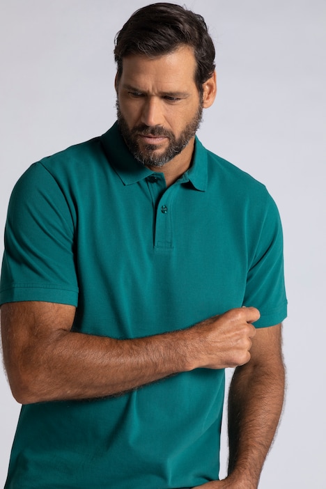 Poloshirt, Basic, Halbarm, Piqué, bis 10XL