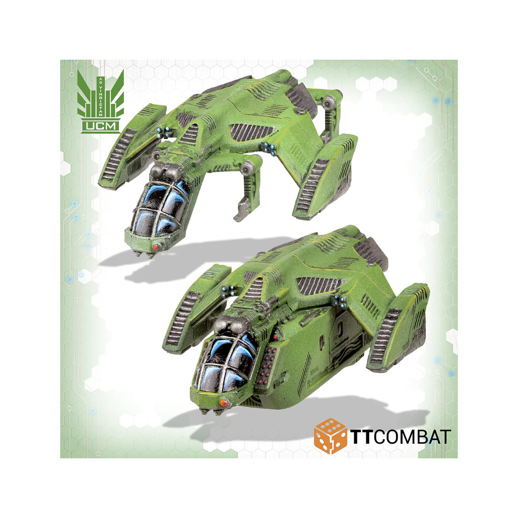 Dropzone Commander - Ferrum Raven Dropships
