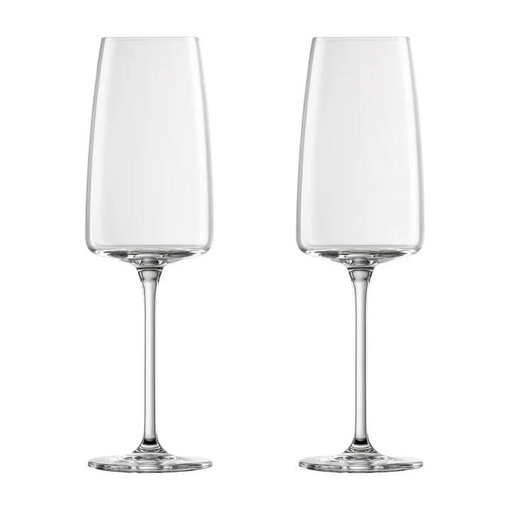 Zwiesel Glas - Vivid Senses Sekt- und Schaumweinglas, leicht & frisch (2er-Set)