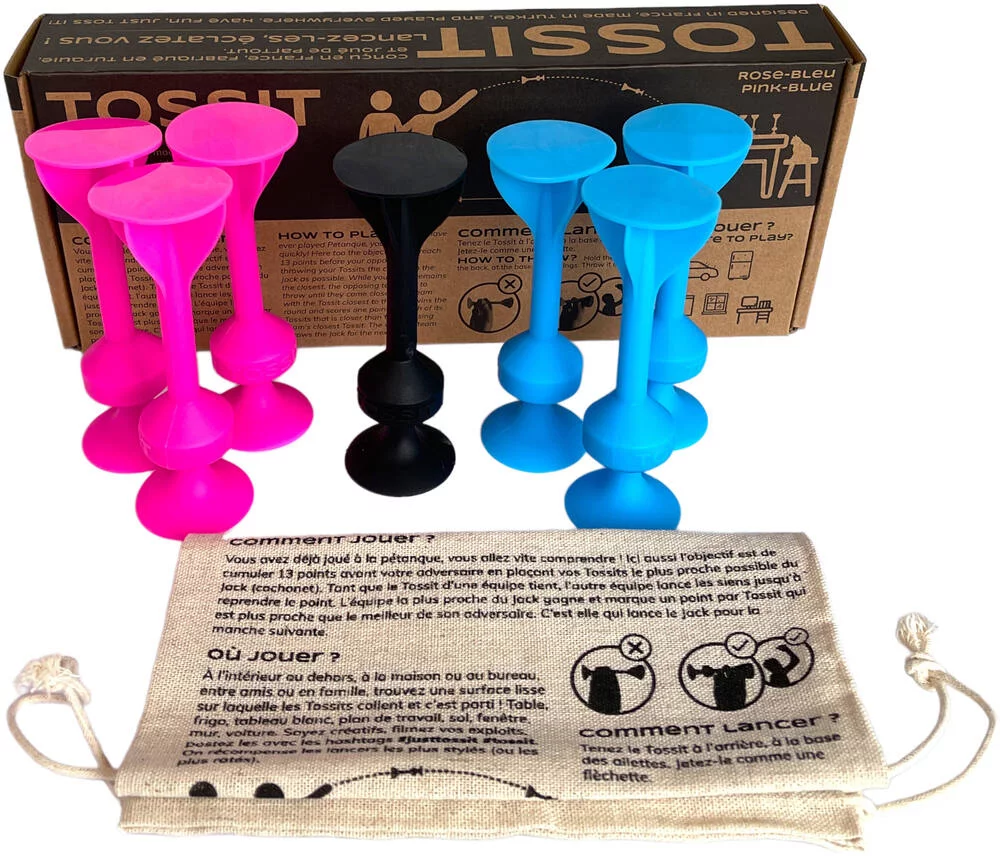 TOSSIT ROSE-BLEU